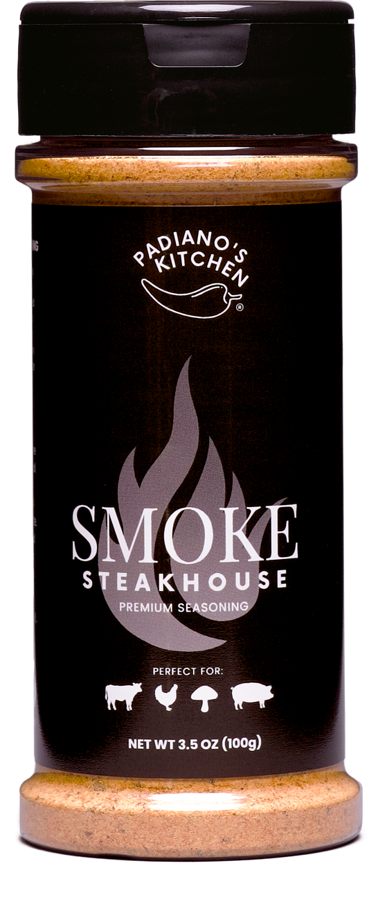 Smoke Steakhouse seasoning bottle front