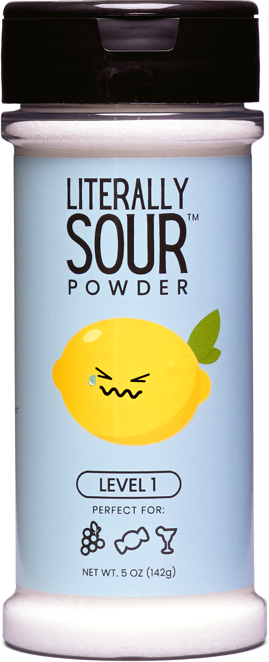 Literally Sour Level 1 bottle alternate front