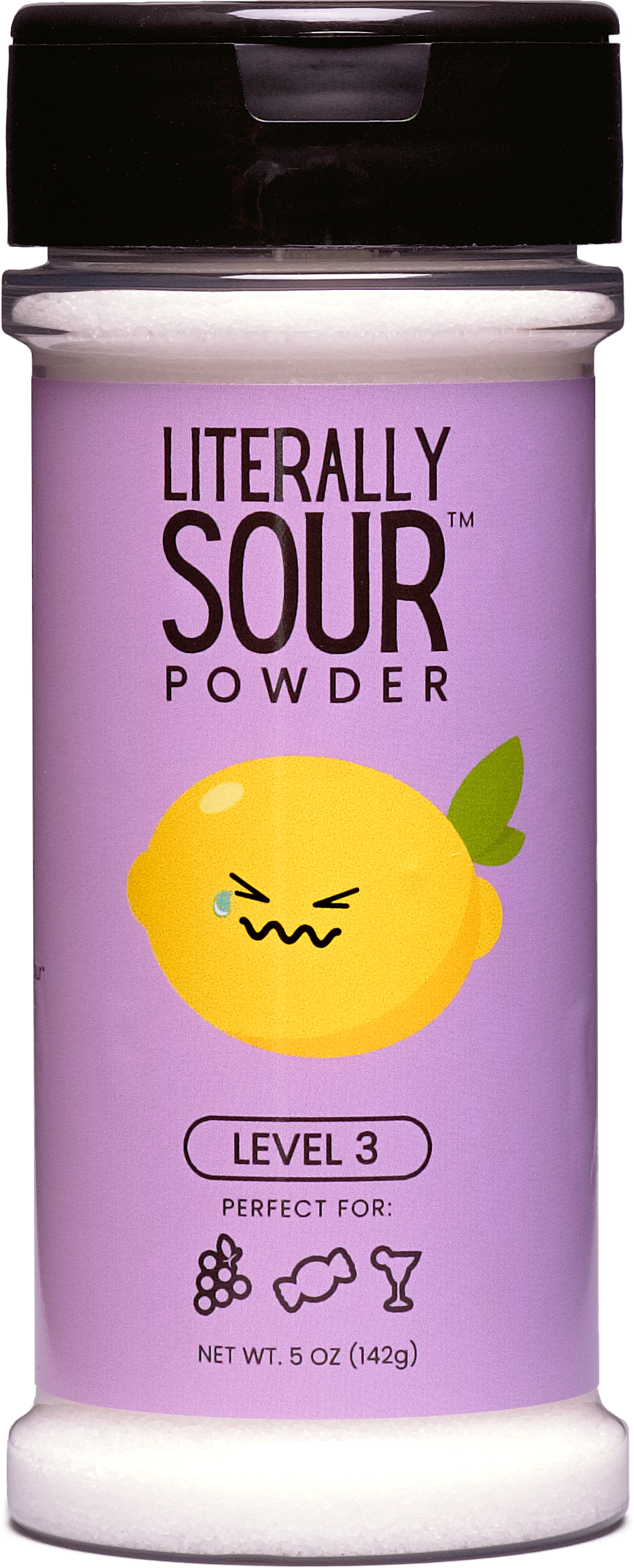 Literally Sour Level 3 bottle alternate front